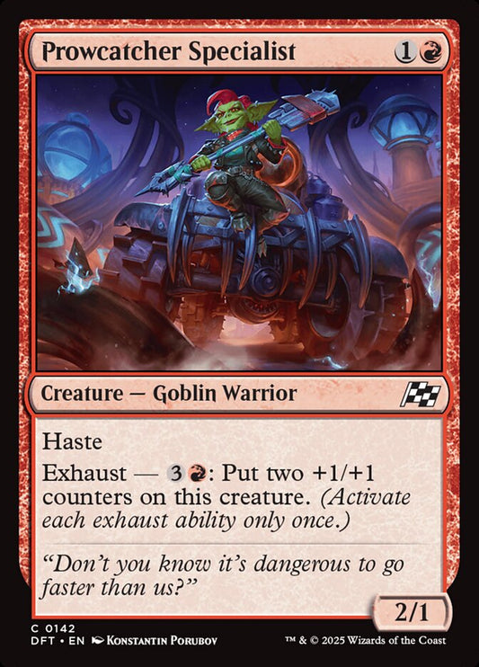Prowcatcher Specialist (DFT)