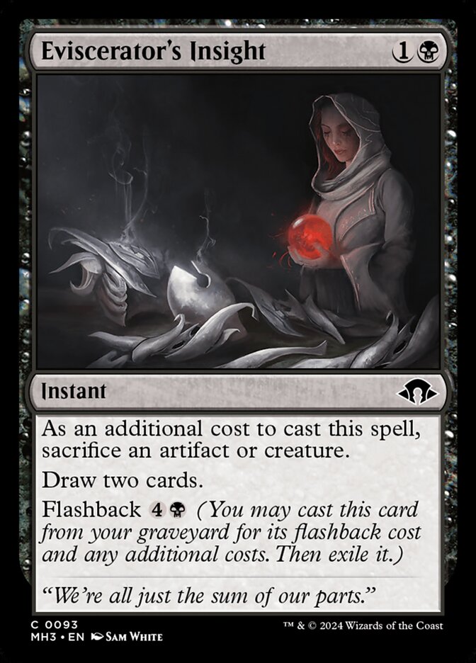 Eviscerator's Insight - carta Magic The Gathering