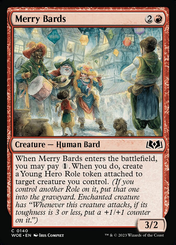 Merry Bards - carta Magic The Gathering