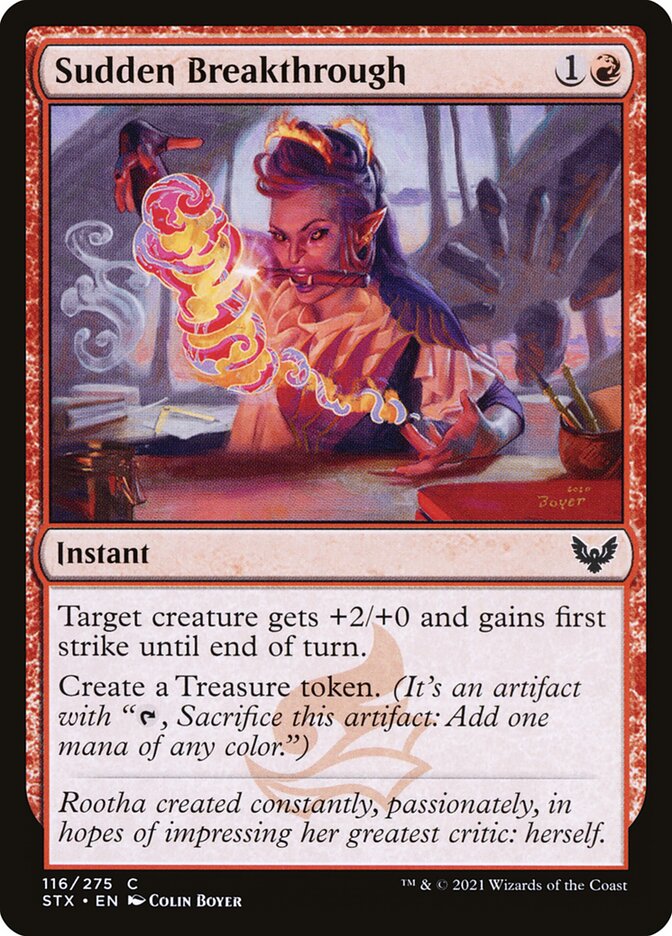 Sudden Breakthrough - carta Magic The Gathering