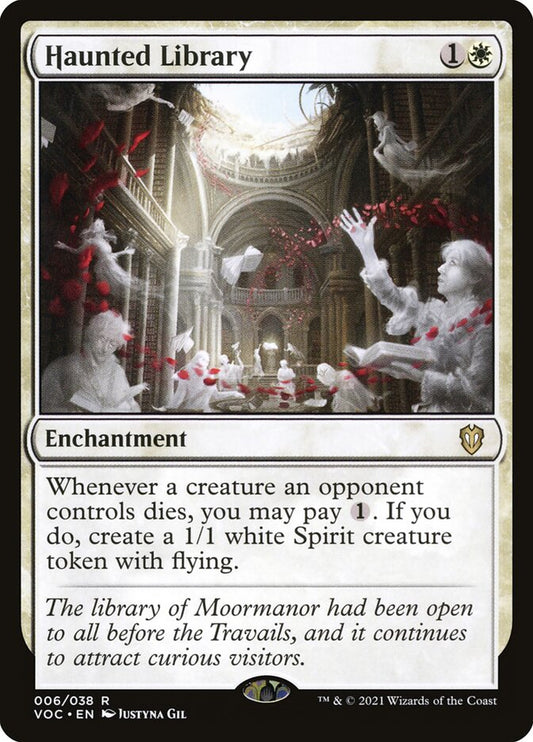 Haunted Library - VOC-006-NF-STD