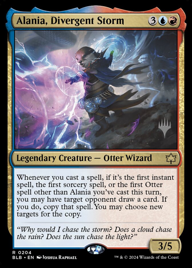 Alania, Divergent Storm - carta Magic The Gathering