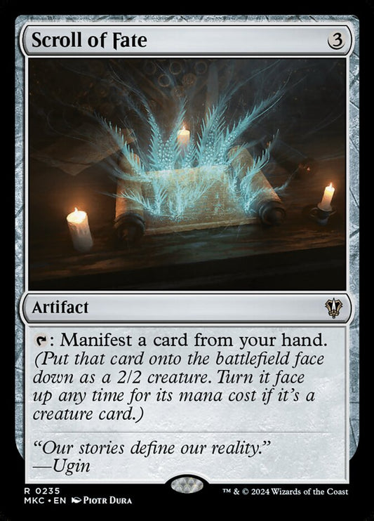 Scroll of Fate - carta Magic The Gathering