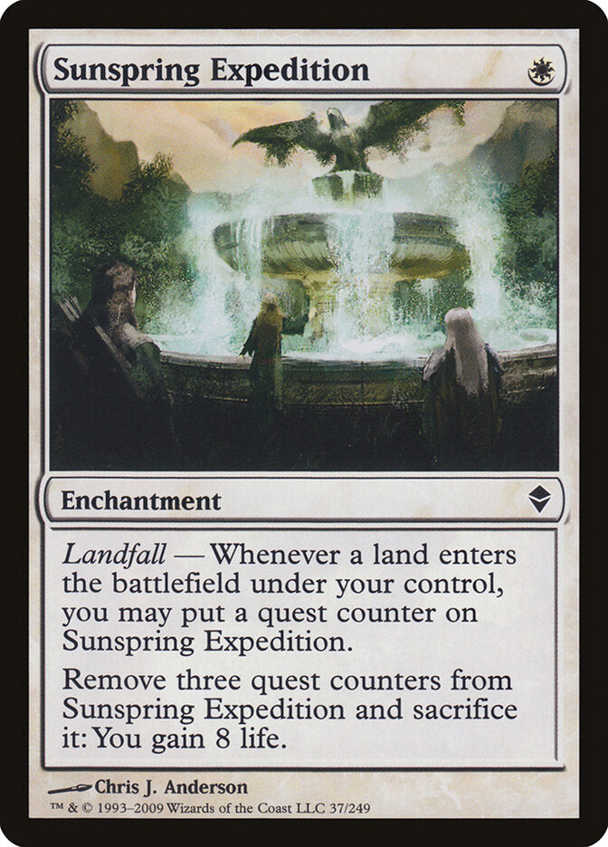 Sunspring Expedition - carta Magic The Gathering