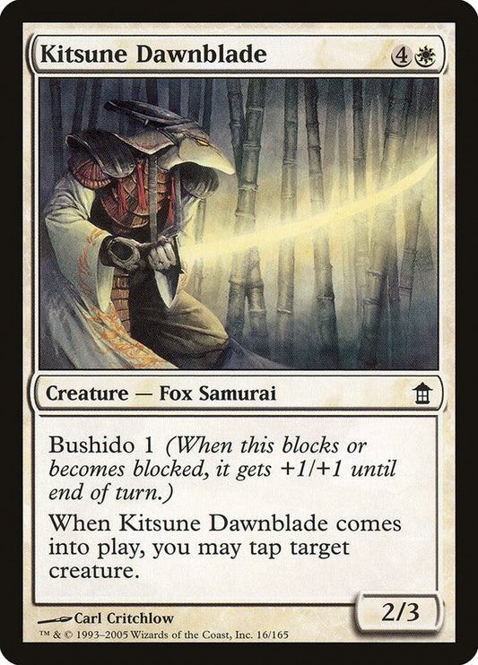 Kitsune Dawnblade - carta Magic The Gathering