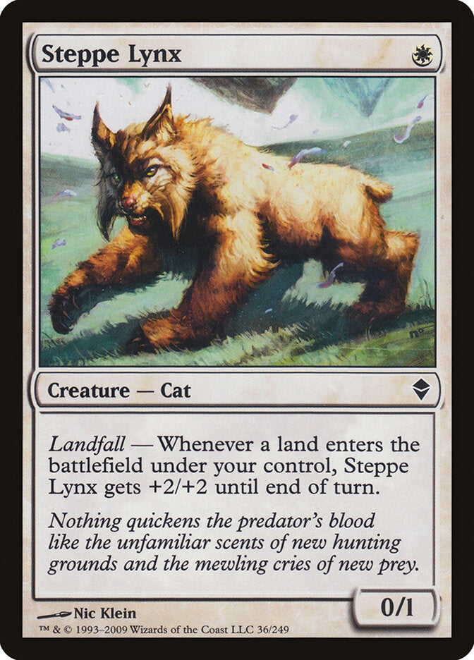 Steppe Lynx - carta Magic The Gathering