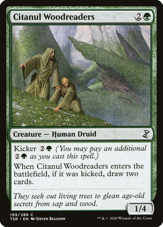 Citanul Woodreaders - carta Magic The Gathering