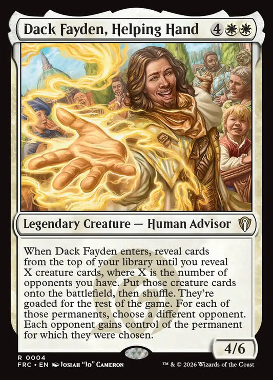 Dack Fayden, Helping Hand - carta Magic The Gathering
