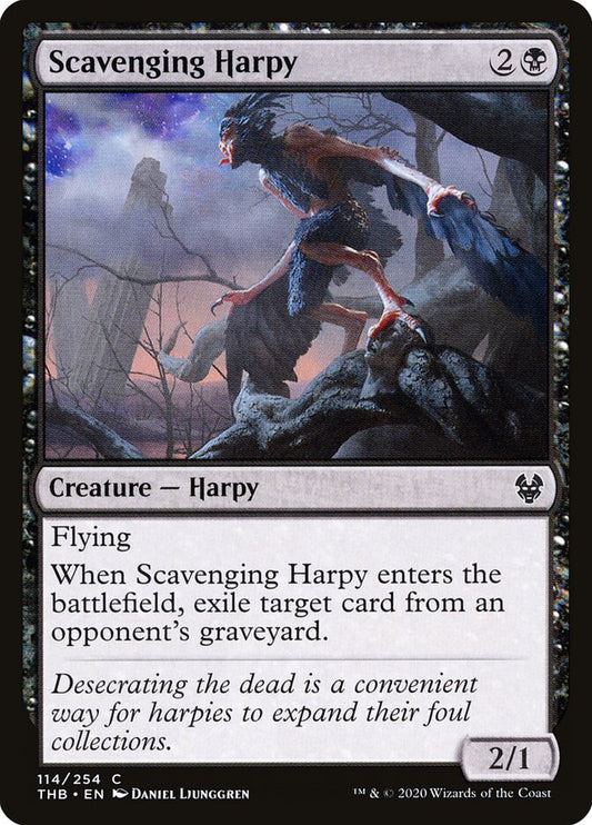 Scavenging Harpy - carta Magic The Gathering