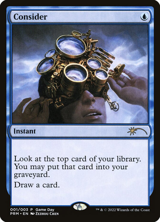 Consider - carta Magic The Gathering
