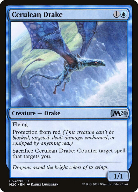 Cerulean Drake - carta Magic The Gathering