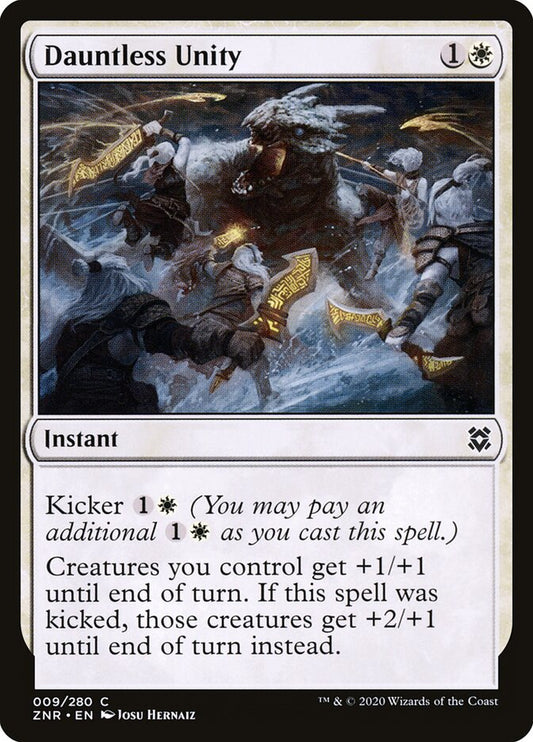Dauntless Unity - carta Magic The Gathering