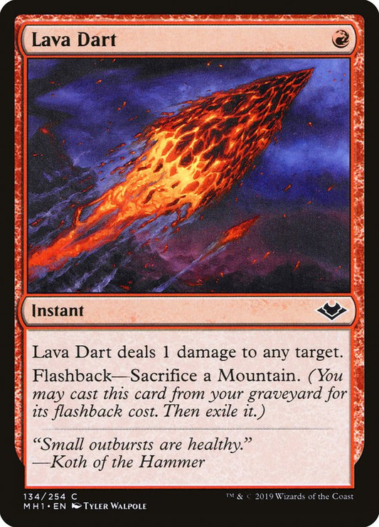 Lava Dart - carta Magic The Gathering