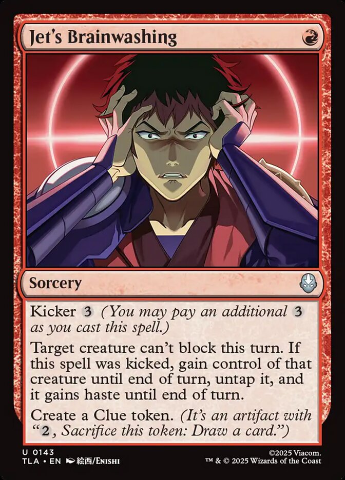 Jet's Brainwashing - carta Magic The Gathering