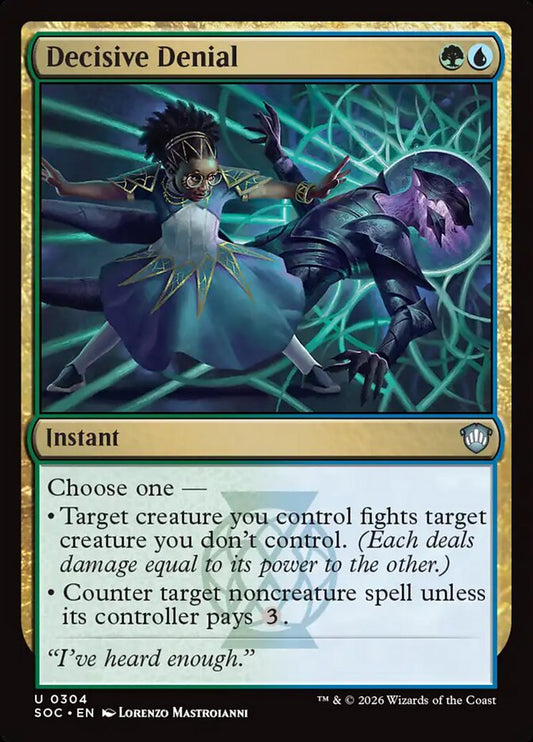 Decisive Denial - SOC-304-NF-STD
