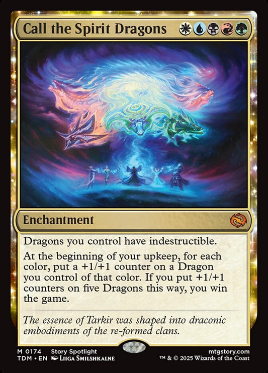 Call the Spirit Dragons - TDM-174-NF-ENC