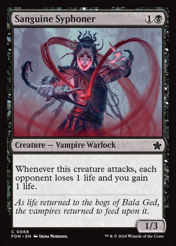 Sanguine Syphoner - carta Magic The Gathering