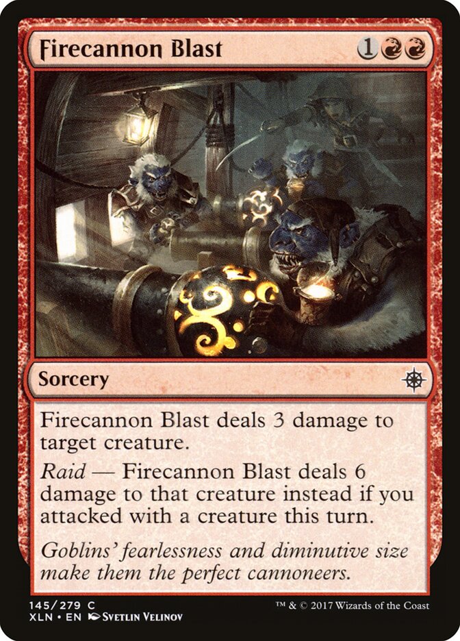 Firecannon Blast - carta Magic The Gathering
