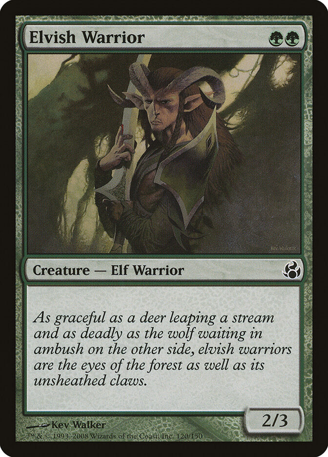 Elvish Warrior - carta Magic The Gathering
