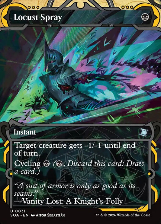 Locust Spray - carta Magic The Gathering
