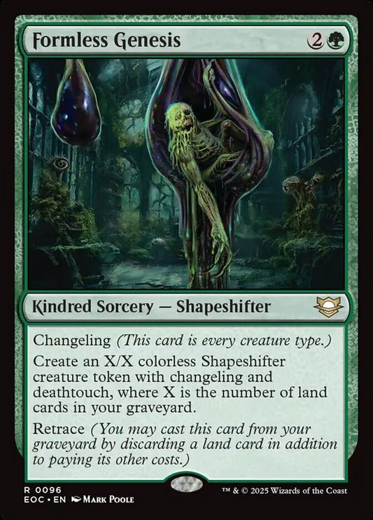 Formless Genesis - carta Magic The Gathering