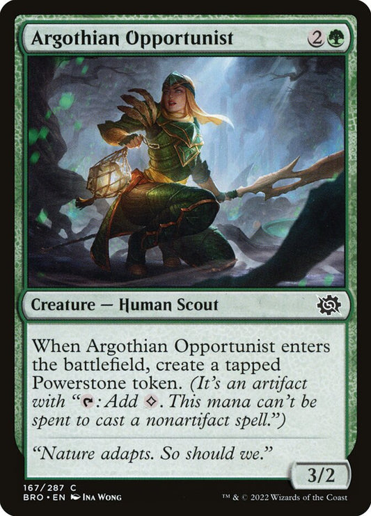 Argothian Opportunist - carta Magic The Gathering