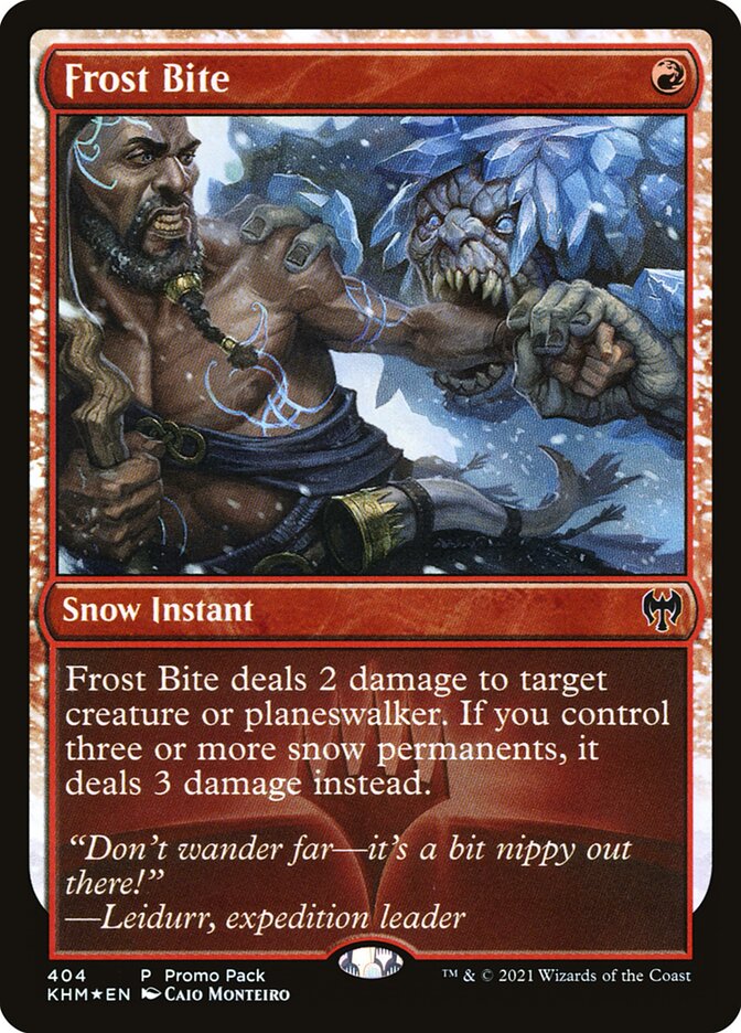 Frost Bite - carta Magic The Gathering