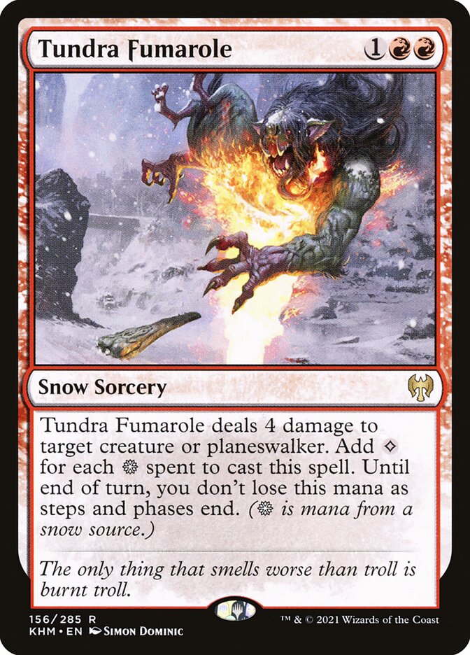 Tundra Fumarole - carta Magic The Gathering