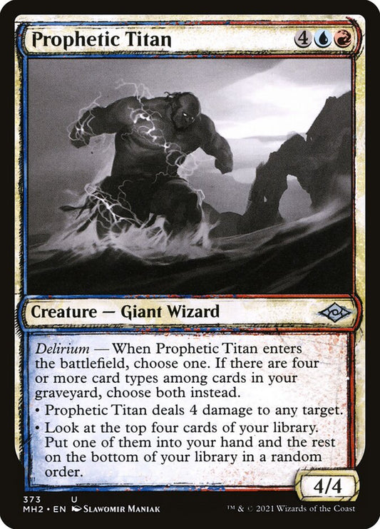 Prophetic Titan - carta Magic The Gathering