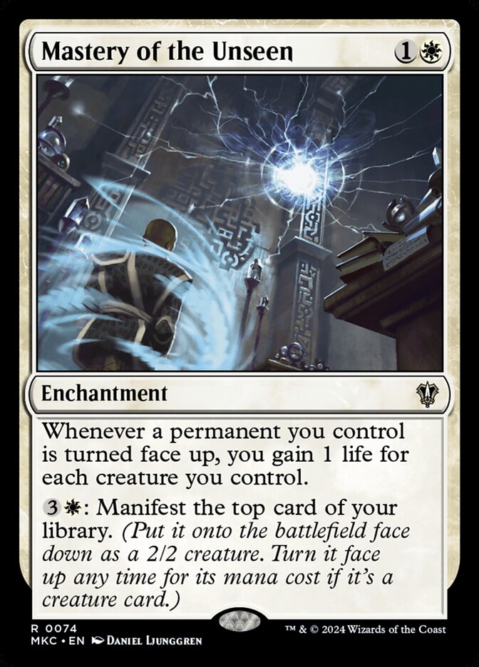 Mastery of the Unseen - carta Magic The Gathering