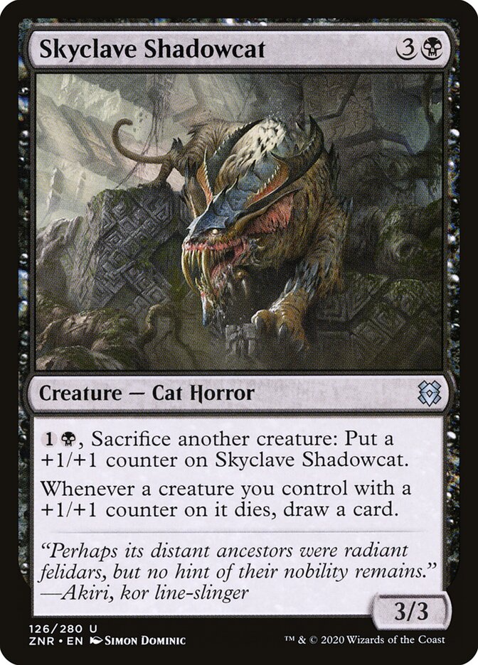 Skyclave Shadowcat - carta Magic The Gathering
