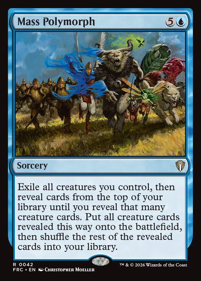 Mass Polymorph - carta Magic The Gathering