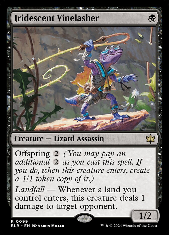 Iridescent Vinelasher - carta Magic The Gathering