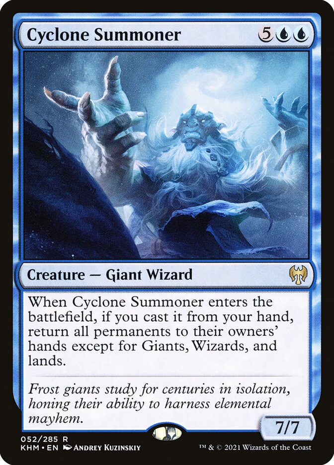 Cyclone Summoner - carta Magic The Gathering