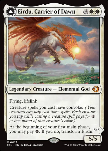 Eirdu, Carrier of Dawn - carta Magic The Gathering