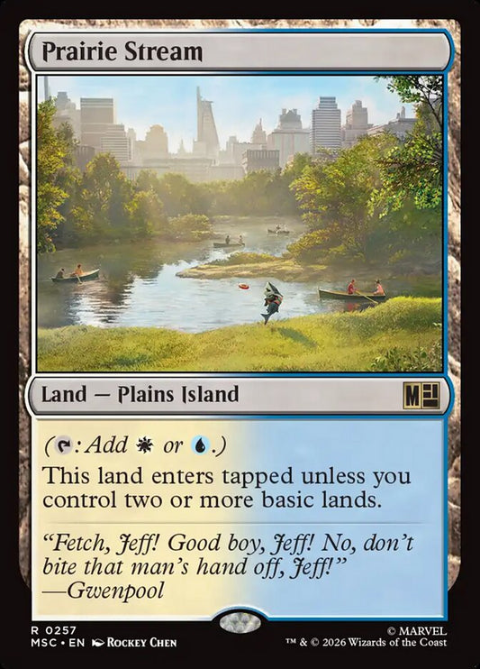 Prairie Stream - carta Magic The Gathering