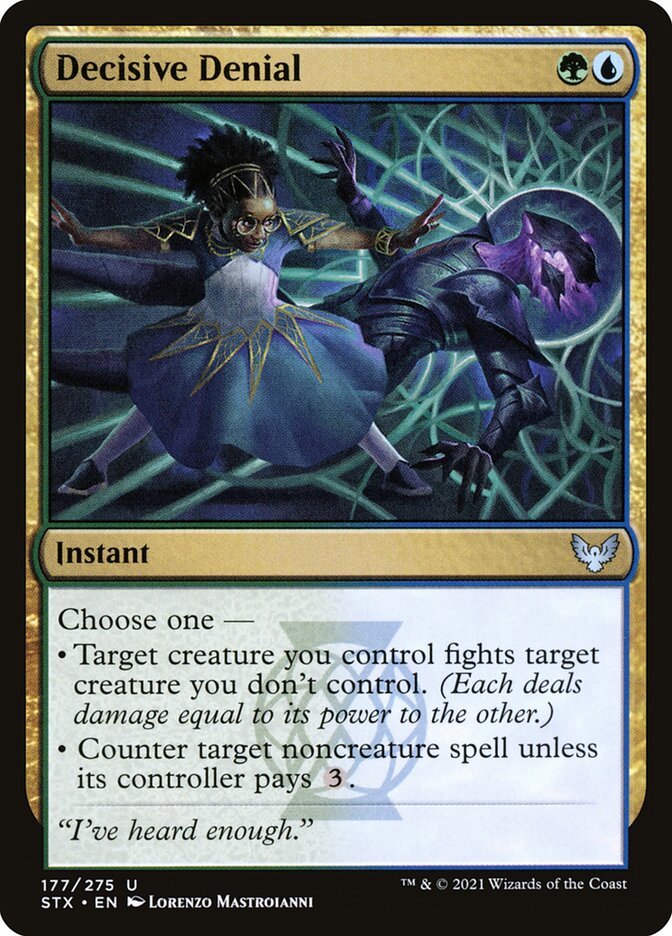 Decisive Denial - carta Magic The Gathering
