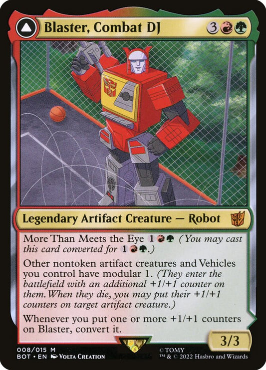 Blaster, Combat DJ - BOT-008-NF-CDF-LDG-UNI