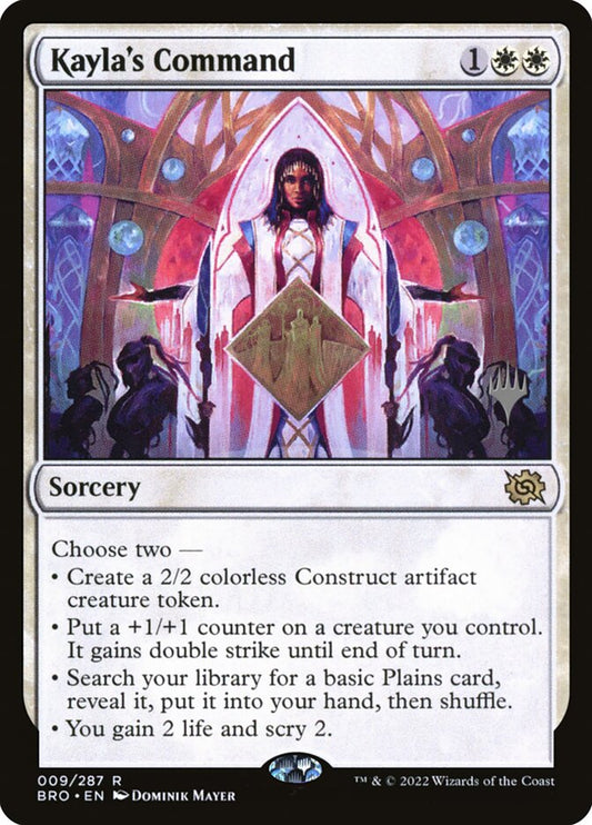 Kayla's Command - carta Magic The Gathering