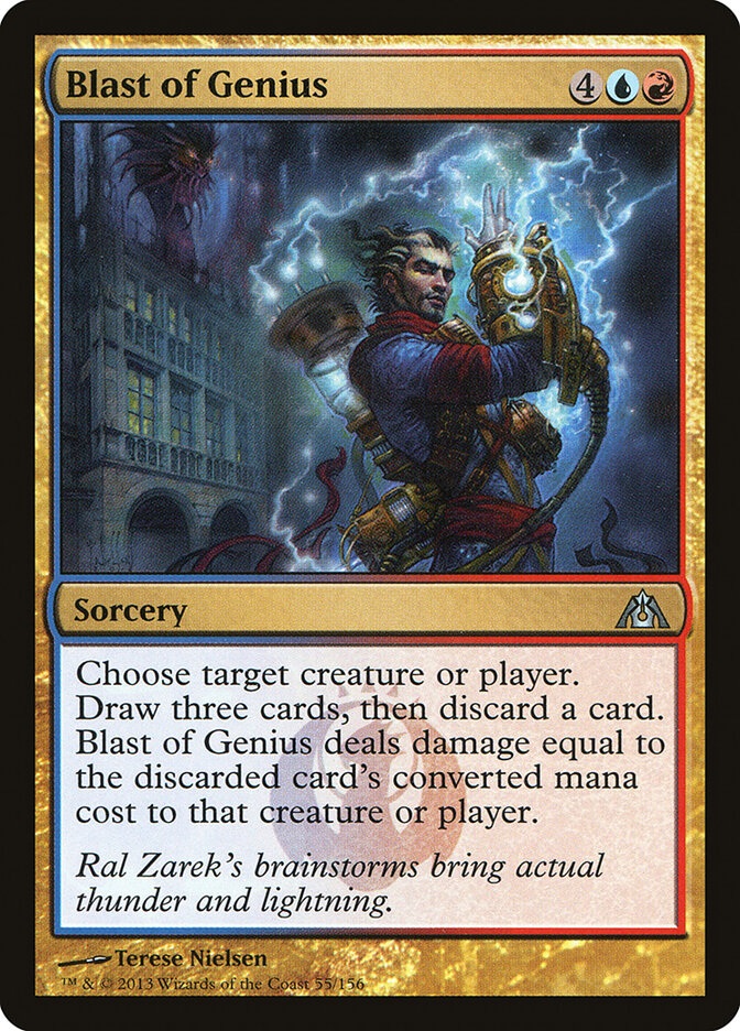 Blast of Genius - carta Magic The Gathering