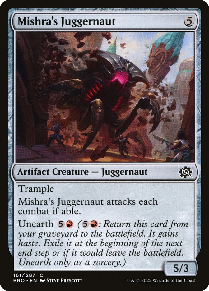 Mishra's Juggernaut - BRO-161-NF-STD