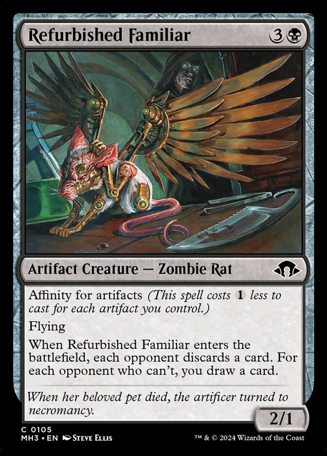 Refurbished Familiar - carta Magic The Gathering