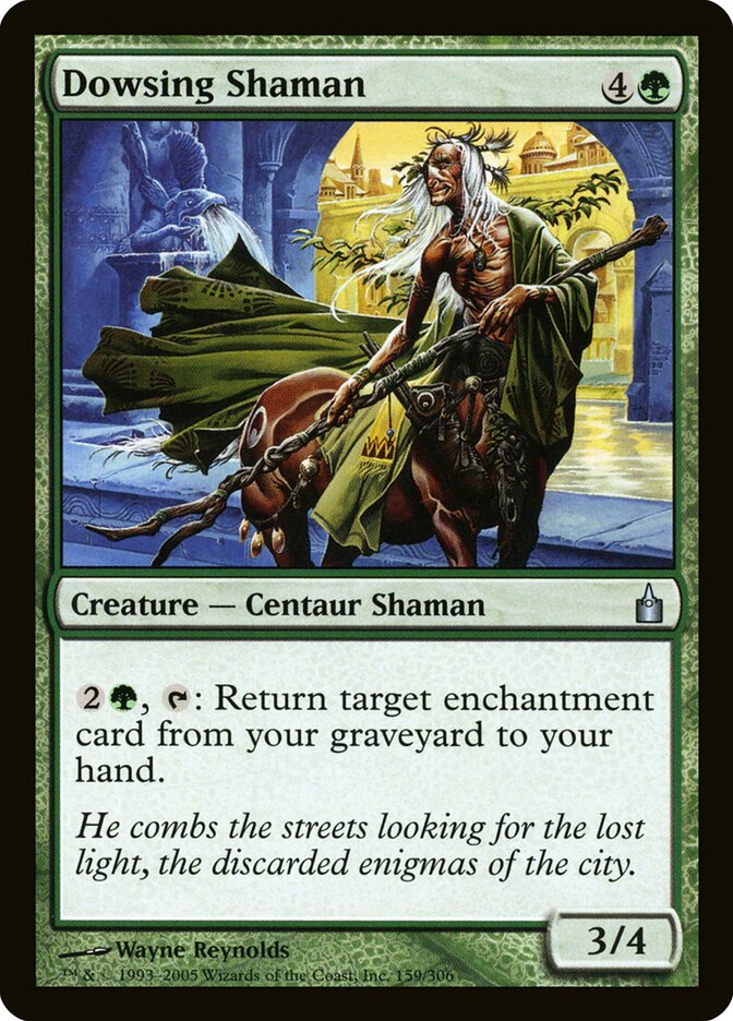 Dowsing Shaman - carta Magic The Gathering