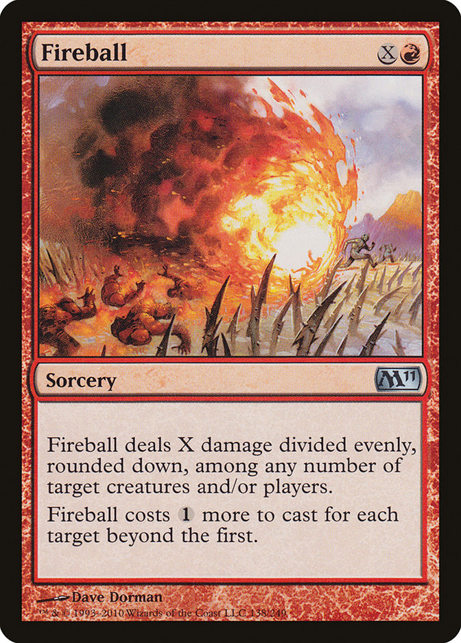 Fireball - carta Magic The Gathering