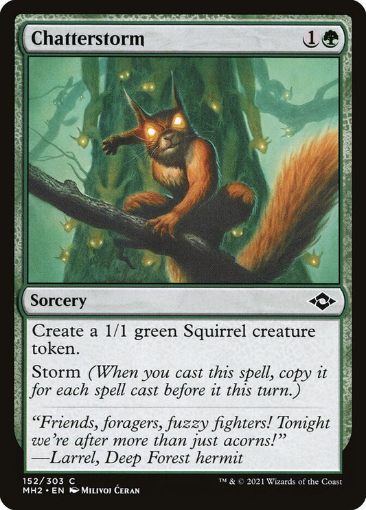 Chatterstorm - carta Magic The Gathering