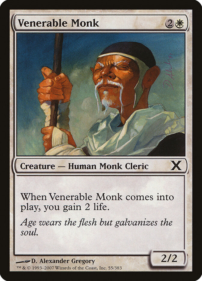 Venerable Monk - carta Magic The Gathering