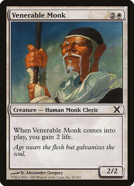 Venerable Monk - carta Magic The Gathering