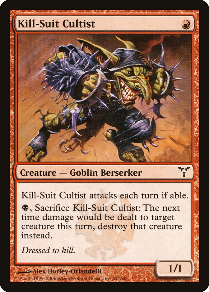 Kill-Suit Cultist - carta Magic The Gathering