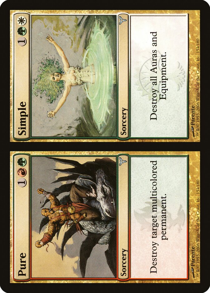 Pure // Simple - carta Magic The Gathering