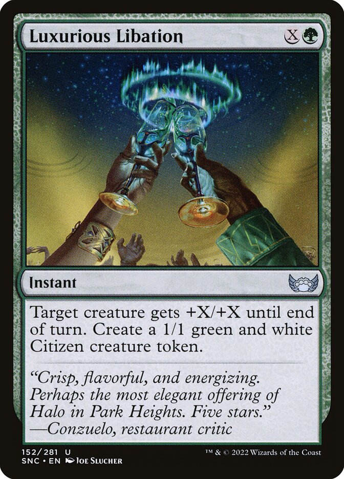 Luxurious Libation - carta Magic The Gathering